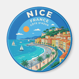 Schönes Frankreich Magnet