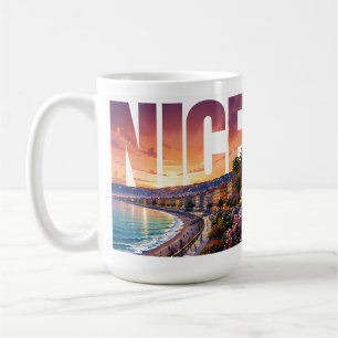 Schönes Frankreich Reise Riviera Küstenparadies Kaffeetasse
