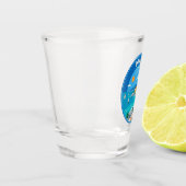 Schönes Frankreich Schnapsglas (Links)