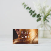 Schönes Frauenhaus | Salon Terminkarte (Stehend Vorderseite)