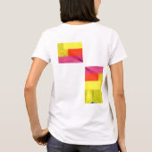 Schönes Frauenkleid T-Shirt (Rückseite)