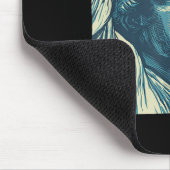 Schönes Freiheitsgefühl mit Boxausrüstung Kostüm Mousepad (Ecke)