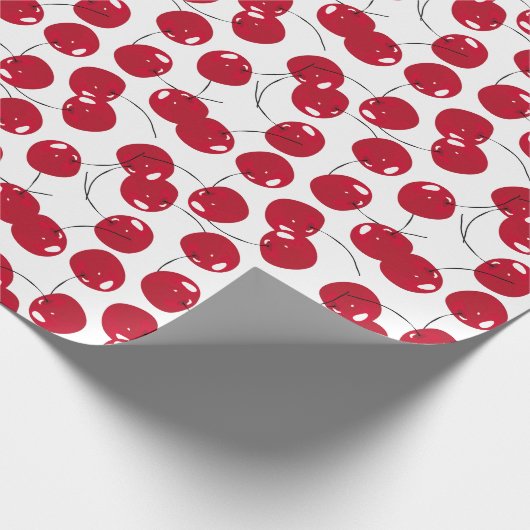 Schönes frisches Rotkrebsmuster Geschenkpapier (Ecke)