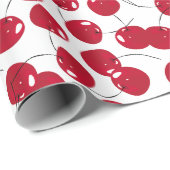 Schönes frisches Rotkrebsmuster Geschenkpapier (Rolleneckpunkt)