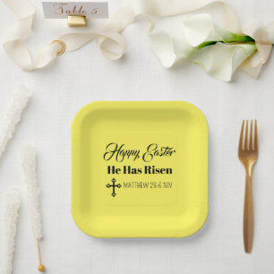 Schönes Frohes Ostern Er Ist Auferstanden Bibelver Pappteller
