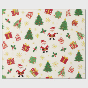Schönes Frohes Weihnachten Geschenkpapier