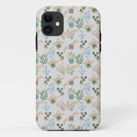 Schönes Frühjahrsmuster Case-Mate iPhone Hülle (Rückseite)