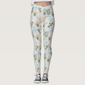 Schönes Frühjahrsmuster Leggings (Vorderseite)