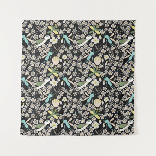 Schönes Frühjahrsmuster Wandteppich (Vorderseite)