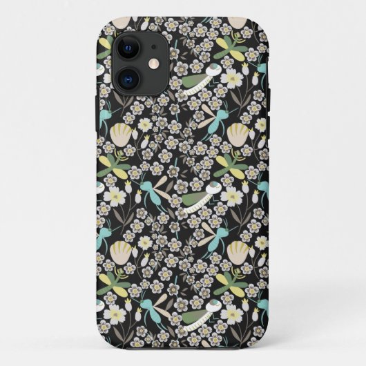Schönes Frühlingsmuster Case-Mate iPhone Hülle (Rückseite)
