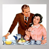 Schönes Frühstück Poster (Vorne)