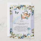 Schönes Fun Pilot Kinderspielgeräte Einladungen (Rückseite)