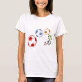 Schönes Fußball-(Fußball-)Set T-Shirt (Vorderseite)