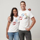 Schönes Fußball-(Fußball-)Set T-Shirt (Unisex)