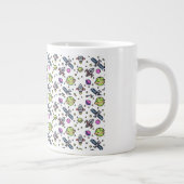Schönes Galaxiemuster Jumbo-Tasse (Rechts)