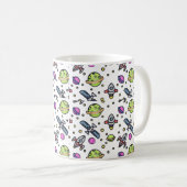 Schönes Galaxiemuster Kaffeetasse (VorderseiteRechts)