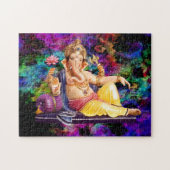Schönes Ganesha Puzzle (Horizontal)