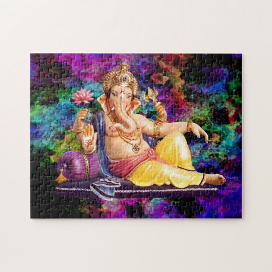 Schönes Ganesha Puzzle (Horizontal)