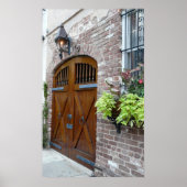 Schönes Gateway in Charleston Poster (Vorne)