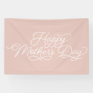 Schönes, geblüht Happy Mother Day-Skript Banner