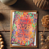 Schönes Geburtstagsangebot Hübsch floral Karte