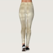 Schönes, gefährdetes Artwork aus bedecktem Leopard Leggings (Rückseite)