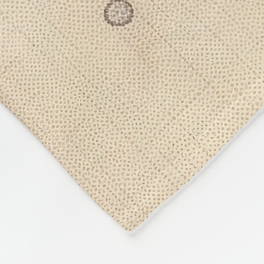 Schönes Geisha Portrait Fleecedecke (Ecke)