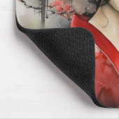 Schönes Geisha-Tintenbild Mousepad (Ecke)