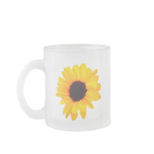 Schönes Gelborn mit Sonnenblumen