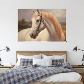 Schönes Gemälde von Pferden Leinwanddruck (Insitu (Schlafzimmer))