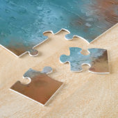 Schönes Gemälde von Puffin Bird Migning - Puzzle (Seite)