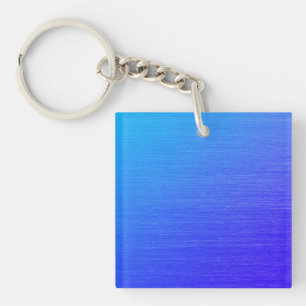 Schönes, gemischtes Blau Schlüsselanhänger