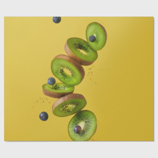 Schönes Gemüse Geschenkpapier (Flach)