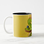Schönes Gemüse Zweifarbige Tasse (Links)