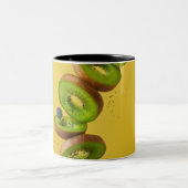 Schönes Gemüse Zweifarbige Tasse (Mittel)