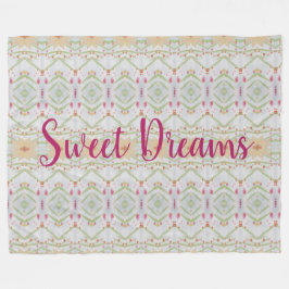 Schönes Gemustertes Design Fleecedecke