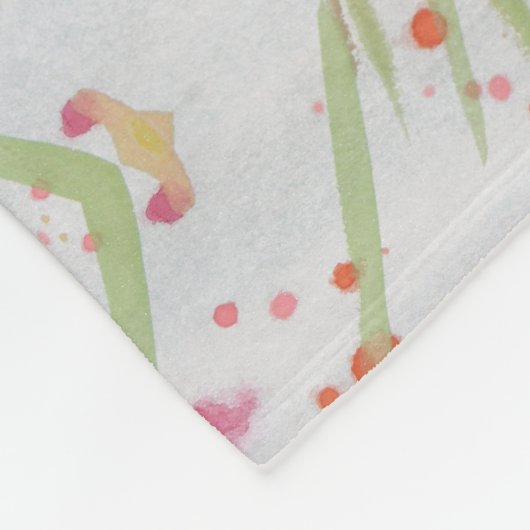 Schönes Gemustertes Design Fleecedecke (Ecke)