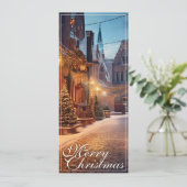 Schönes, gemütliches Weihnachtsmotiv in einer trau (Stehend Vorderseite)