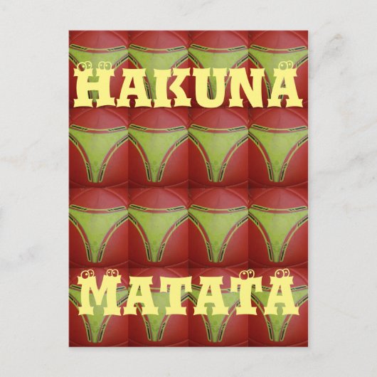 Schönes geometrisch goldgelbes Muster Postkarte (Vorderseite)