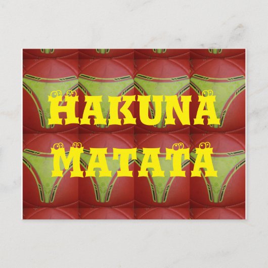 Schönes geometrisch goldgelbes Muster Postkarte (Vorderseite)