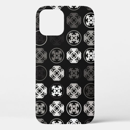 Schönes geometrisches Design abstrakt, Kunst, Case-Mate iPhone Hülle (Rückseite)
