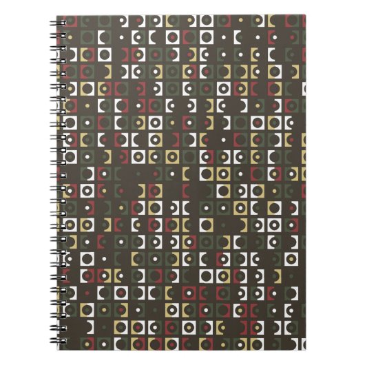 Schönes geometrisches Design abstrakt, Kunst, Notizblock (Vorderseite)