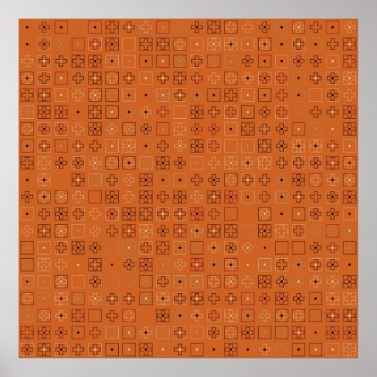 Schönes geometrisches Design abstrakt, Kunst, Poster (Vorne)