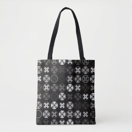 Schönes geometrisches Design abstrakt, Kunst, Tasche (Vorderseite)