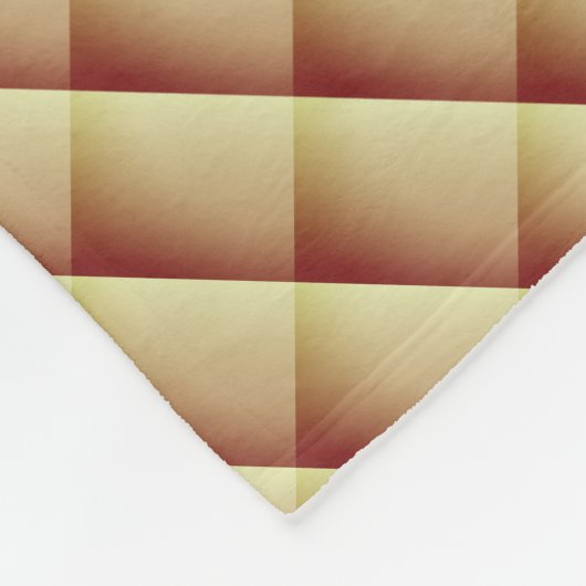Schönes geometrisches Muster Fleecedecke (Ecke)