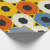 Schönes geometrisches Muster Geschenkpapier (Ecke)