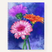 Schönes Gerberas-Notebook Notizblock (Vorderseite)