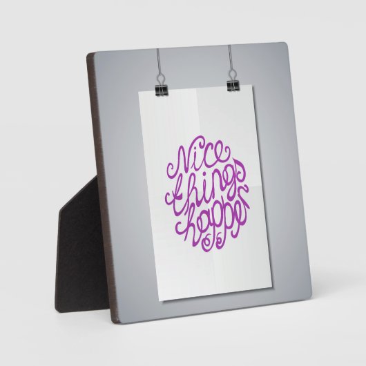 Schönes Geschehen Fotoplatte (Vorderseite)