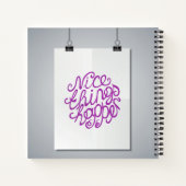 Schönes Geschehen Notizblock (Rückseite)