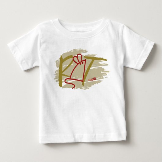 Schönes Geschenk 2020 Rat Jahr Baby T-shirt (Vorderseite)